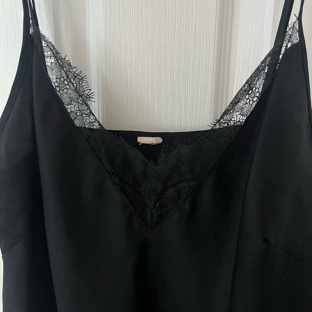 Victoria’s Secret Black Satin Lace Camisole - Picture 4 of 7
